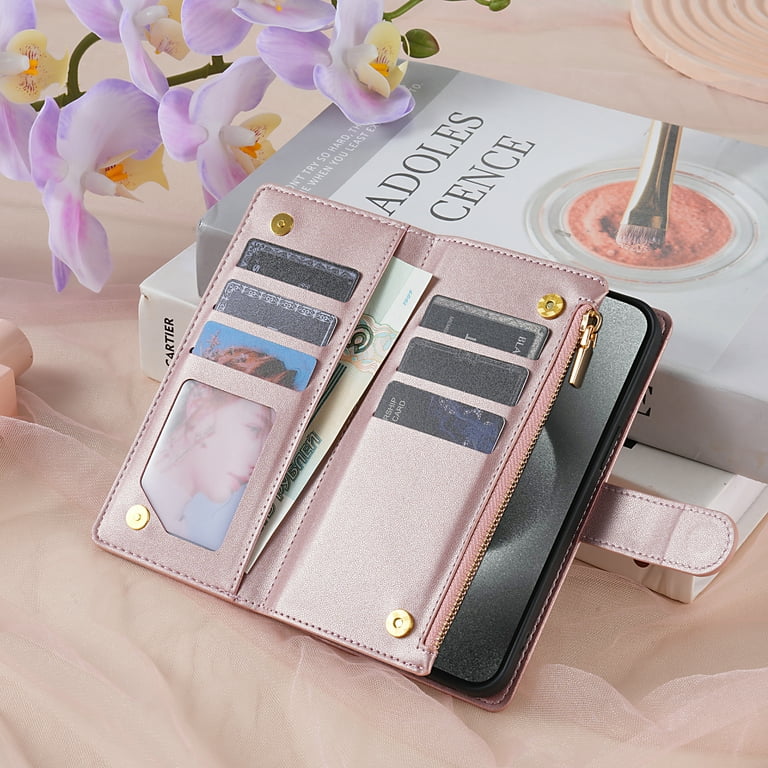 Aazon.co: SUANPOT For Google Pixel 8 5G Wallet Case With RFID Blocking Credit Card Holder,Flip