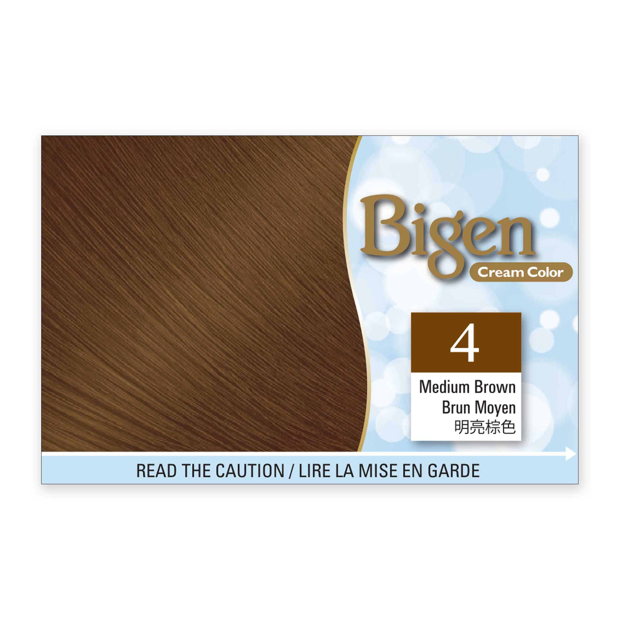 Bigen One Push 4 Medium Brown - 2 Pack