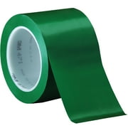 3M 471 Vinyl Tape 5.2 Mil 3" x 36 yds. Green 3/Case T9684713PKG