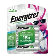 Energizer Rechargeable AA Batteries (8 Pack), Double A Batteries