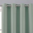 thumbnail image 3 of Ruthy's Textile Sage Blackout Curtains for Bedroom - Grommet Top Room Darkening Noise Reducing Curtain for Living Room, 55 x 84 Inch each - 2 Panel set, 3 of 6