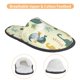 thumbnail image 3 of Fotbe Seahorse Pantuflas Peludas para Mujer con Estampado, Zapatillas de Peluche, Zapatos de Invierno para Casa, Uso Interior y Exterior-Medium, 3 of 8