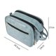 thumbnail image 3 of Bolsas de maquillaje de PU Bolsa de cosméticos impermeable portátil para regalos de vacaciones (Azul) Tmvgtek Cuidado Belleza, 3 of 8