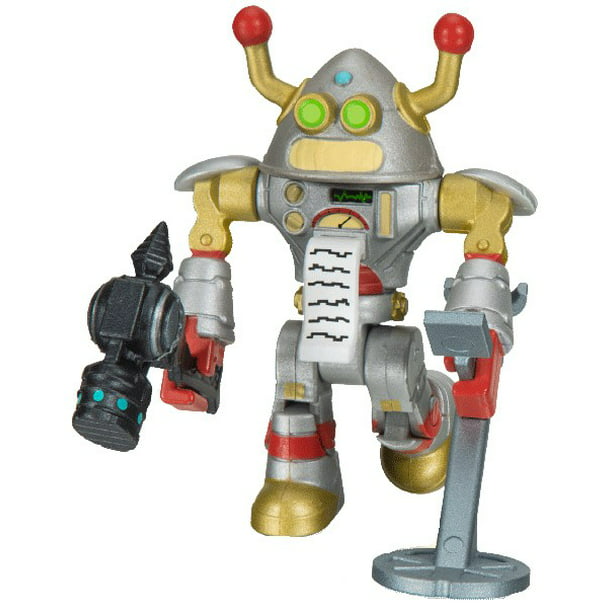 Roblox Action Collection Brainbot 3000 Figure Pack Includes Exclusive Virtual Item Walmart Com Walmart Com - roblox how to get noob attack mech mobility head