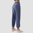 thumbnail image 1 of MKLEKYY Pantalones de yoga para mujer, de cintura alta, elásticos, informales, suaves, para senderismo y gimnasio, 1 of 3