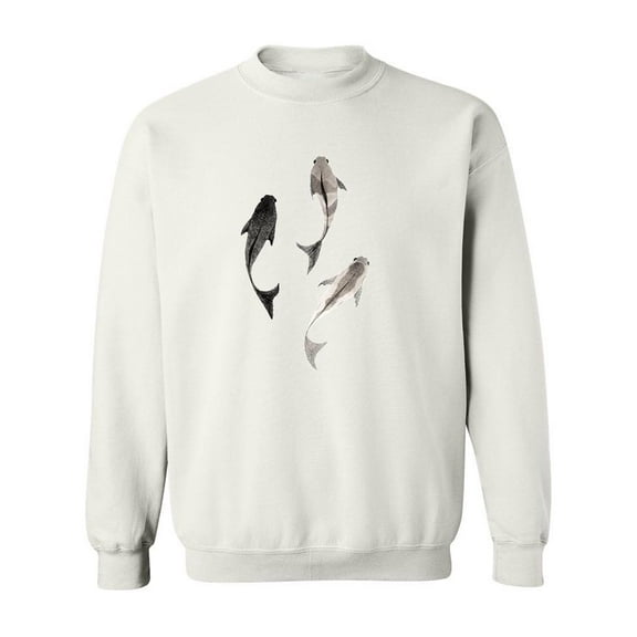 Ink Fish Design. Sweatshirt Men -Image by Shutterstock, Male Large
