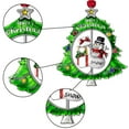 thumbnail image 4 of Christmas Tree 2024 Decoration Metal Hanging Rotatable Design Holiday Decoration Pendant Keepsake, 4 of 4