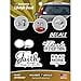 thumbnail image 3 of Religious Faith Vinyl Stickers - 4 Piece Decals Car Window Decals - Vinyl Car Sign Sticker - All Weather Proof - Pray More - Faith Infinity Love – Easy to Put On Car, 3 of 4