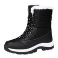 thumbnail image 5 of Mepaouo Women Snow Boots Winter High Top Warm Walking Boots Lined Comfortable Winter Boots, 5 of 6