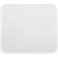 thumbnail image 1 of MicoYang Tapete de silicona para secar platos para uso múltiple, fácil de limpiar, ecológico, tapete de silicona resistente al calor para encimera o fregadero de cocina, refrigerador o revestimiento d, 1 of 4