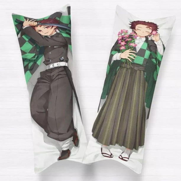 Funda De Almohada Anime Chica Demon Slayer Sexy Cuerpo Dakimakura Kamado Kawaii Almohadas Waifu huangjie unisex Walmart en linea