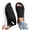 Black, variant on Women's Arch Suport Walking Sandals Lightweight Low Wedge Hiking Sandal Summer Mesh Comfortable Slide Shoes Size 6 Beige