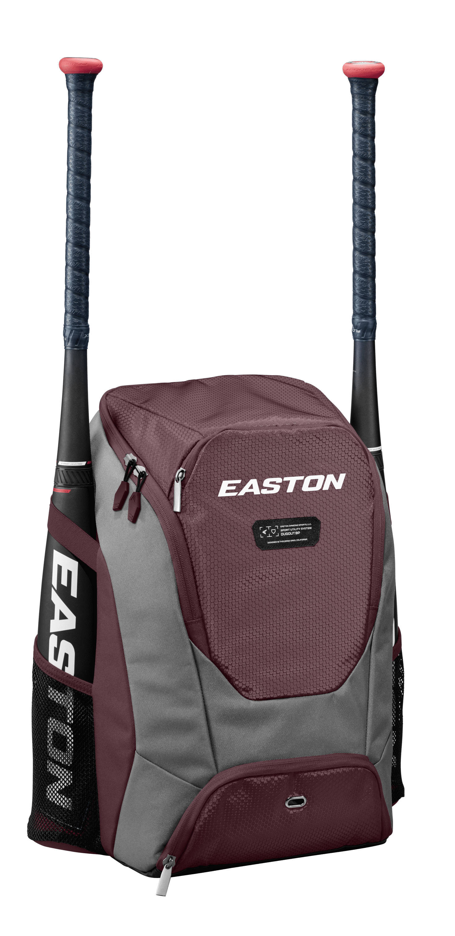 Easton Dugout Backpack Equipment Bag | Baseball & Softball | Maroon