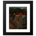 thumbnail image 2 of Richard Teschner 15x18 Black Modern Framed Museum Art Print Titled - Small City (1903), 2 of 5