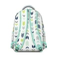 thumbnail image 3 of Boho Vintage Student Backpack - Tribal Print College Bag, 17" Laptop Pocket, Heavy Duty Fabric, Water-Resistant & Stylish for School & Travel, 3 of 6