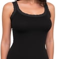 thumbnail image 7 of LNWUY Women's Spaghetti Strap Tank Tops Lace Trim Summer Fashion Scoop Neck Sleeveless Camisoles Going Out T-Shirts Black XL, 7 of 7