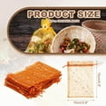 thumbnail image 2 of Organza Bags, 50Pcs 3.9x5.9 Inch Candy Bags with Drawstring Jewelry Gift Bags for Party Favor, Orange, 2 of 7