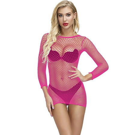 

Lingerie For Women Naughty Women Fishnet Lingerie Underwear Nightwear Sleepwear Bodysuit