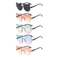 thumbnail image 3 of Cartoon Copy Children Sunglasses Progressive Ocean Sunglasses New Cat Ears Rimless Glasses, 3 of 8