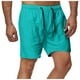 thumbnail image 2 of Pantalones cortos informales de colores vivos para hombre - Poliéster de secado rápido, corte holgado, deportes de playa - Tallas M-XXXXXL, 2 of 5