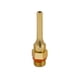 thumbnail image 5 of Boquilla duradera para máquina de pegamento caliente Punta para máquina de pegamento termofusible Boquilla de cobre Suministros 3 mm x 50 mm, 5 of 9