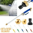 thumbnail image 1 of Travelwant Hydro Jet High Pressure Washer Wand, Portable High Pressure Water Gun, Extendable Washer Sprayer with 2 Water Hose Nozzle for Garden Hose, Foam Cannon Car Washing, 1 of 2