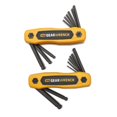 thumbnail image 1 of Gearwrench Juego de llaves hexagonales plegables con extremo esférico Sae/métrico de 17 piezas - 83511, 1 of 1