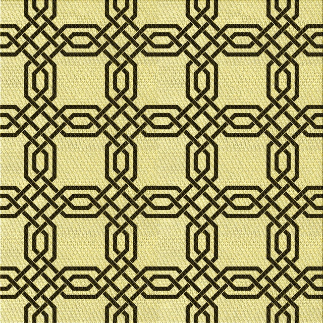 Ahgly Company Tapis d'Intérieur Lavable en Machine Carré Jaune Moutarde, 8 Pieds Carré