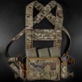 thumbnail image 3 of Panel Frontal Chaleco Pecho Arneses Accesorios Extensión Airsoft, 3 of 9