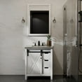 thumbnail image 2 of Lexora Home Marsyas 30" Vanity Cabinet in White, 2 of 9