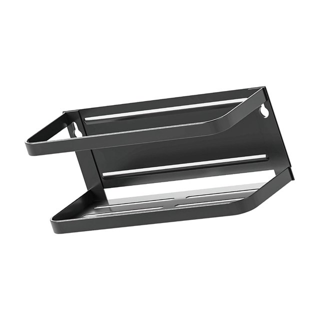 Estante de almacenamiento de especias de montaje en pared gabinete organizador de condimentos de cocina multifunción Negro Sunnimix especiero