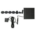 thumbnail image 1 of Solar Fountain Pumps Automatic Floating Fountain With Different Nozzles for Pond Outdoor Waterscape Garden, 1 of 14