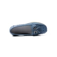 thumbnail image 4 of Fangasis Nurse Flats Comfort Loafers Bow-Knot Casual Shoes Work Lightweight Walking Light Blue 5.5, 4 of 4