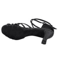 thumbnail image 4 of Zapatos de baile Zapatos latinos Zapatos Chacha Zapatos latinos cómodos y suaves Zapatos de baile de moda para mujeres Negro ANGGREK Otros, 4 of 7