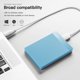 thumbnail image 2 of Disco Duro Externo Portátil UnionSine 1TB USB 3.0 Azul, 2 of 5