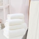 thumbnail image 5 of Pack de 6 toallas de baño | Toallas de baño de algodón suaves, gruesas y absorbentes | 2 toallas de baño 140x70cm + 4 toallas faciales 75x35cm | Secado rápido | Polivalente | Spa, Gimnasio, 5 of 6