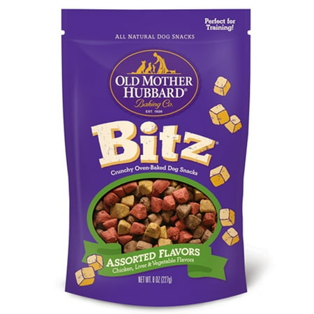 - Old Mother Hubbard Bitz Assorted Flavors Dog Treats, 8 Oz