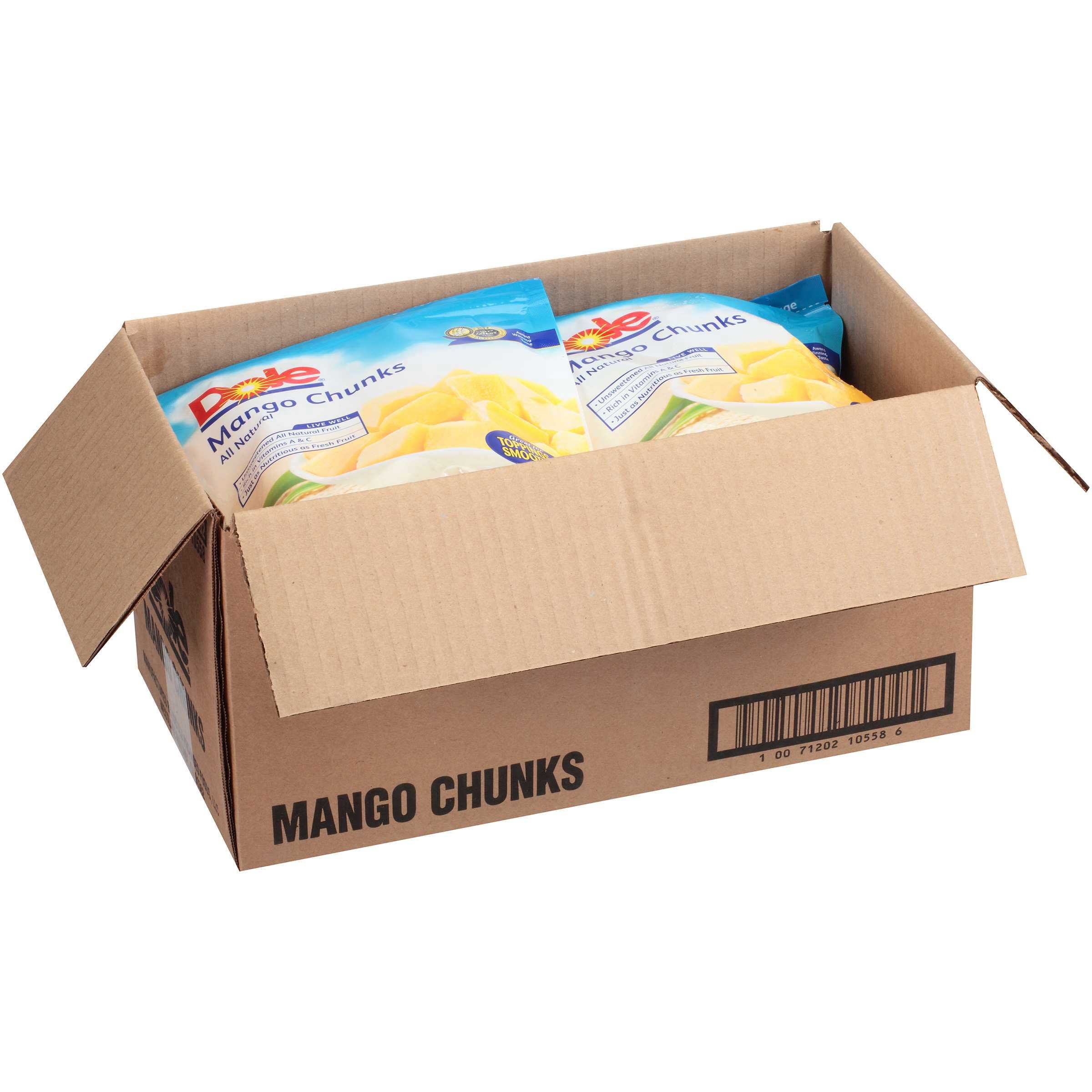 Dole Mango Chunks, 16 Ounce -- 8 per case.