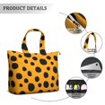 thumbnail image 2 of 22 Inch Oversized Travel Bag Lightweight Canvas Weekender Duffel with Multi Pockets, Animal Print, 2 of 5