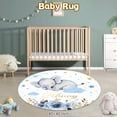thumbnail image 6 of KAINSY Personalized Baby Crib Bedding Set,5 Pcs Custom Name Bedding Crib Sets for Girls Boys - Nursery Bedding Sets for Crib,Soft Toddler Crib Sets for Customized Gifts,(Fixed Size), 6 of 8