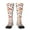 2 Black-2, variant on Drink And Cocktail Glasses Print Contrast Color Stockings, Elastic Sports Socks Warm Socks Clothing Accessories, Adult Unisex