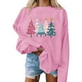 thumbnail image 2 of My Items Talove Long Sleeve Shirts for Women Graphic Printed Sweatshirt Women Fall Clothes Loose Plus Size Pullover Tops Womens Tops Dressy Casual Plus Size Christmas Shirts, 2 of 4