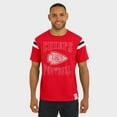 thumbnail image 4 of Men's Darius Rucker Collection by Fanatics  Red Kansas City Chiefs Football Stripe Sleeve T-Shirt, 4 of 6