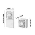 thumbnail image 3 of Mini Usb To Usb Cable Portable Fan Mini Handheld and Foldable Usb Rechargeable 3 Speed Mode Personal Neck Fans for Women Baby Desk Bedroom Travel Usb To Mini Usb Cable, 3 of 7
