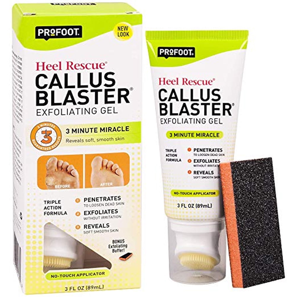 Callus Blaster 3 Oz Quickly Remove Foot Calluses To Reveal Soft Skin