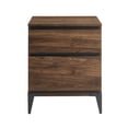 thumbnail image 6 of Desert Fields Eaton 2-Drawer Nightstand, Walnut, 6 of 15