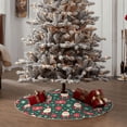 thumbnail image 4 of Sikiie Santa Claus Christmas Tree Skirt, Christmas Tree Decorations, Christmas Decor, Tree Mat Decoration(30-48IN)-48", 4 of 6