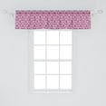 thumbnail image 2 of Ambesonne Victorian Window Valance, Royal Rococo Influences, 42" x 12", Pale Pink Dried Rose, 2 of 3
