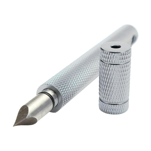 Golf Club Brushes and Groove Cleaner, Golf Club Head Cleaning Tool with Retractable Spike & Comfortable Grip, 4.41in Length, Silver