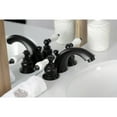 thumbnail image 4 of Kingston Brass KB950PL Victorian Mini-Widespread Bathroom Faucet, Matte Black, 4 of 5